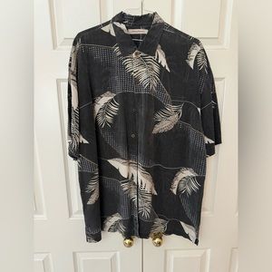 Tommy Bahama Silk Button Down Hawaiian Shirt